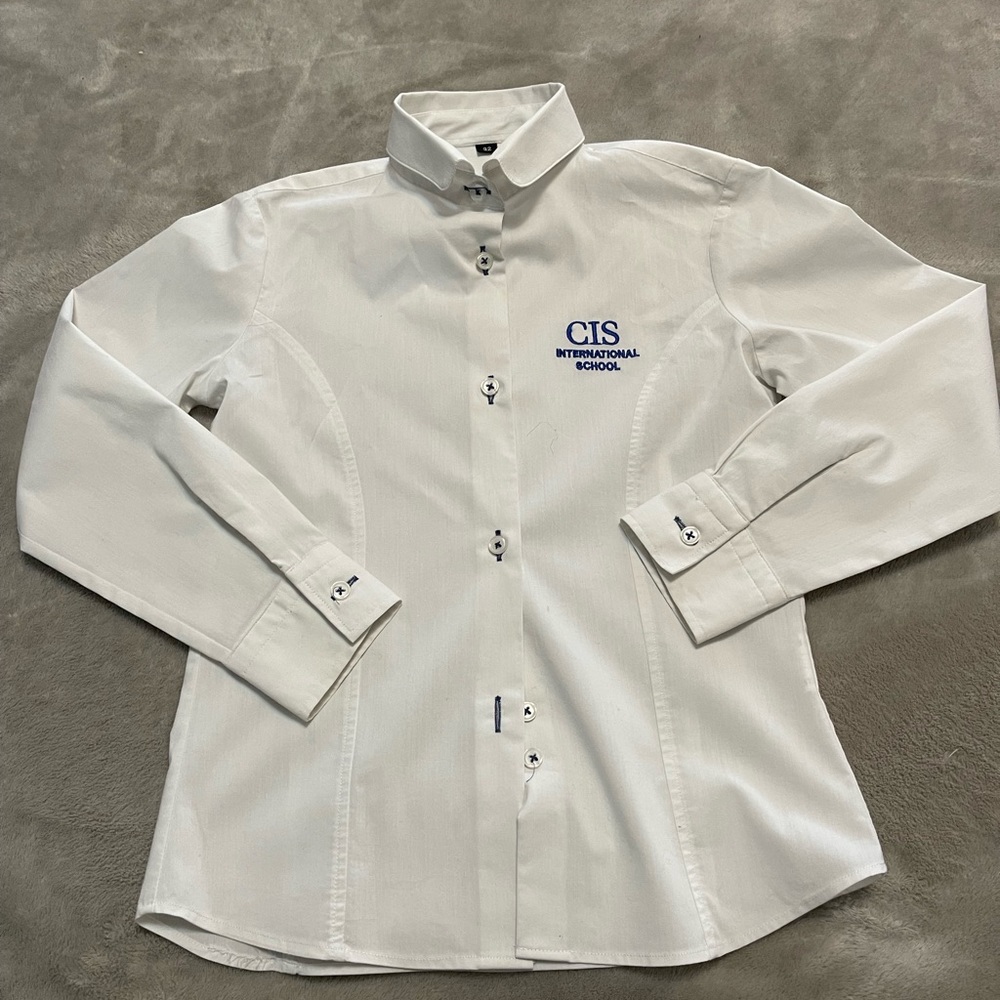 Boys white bottom down t shirt - Picture 4 of 11